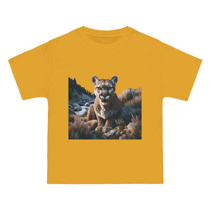 Mountain lion stare  Beefy-T®  Short-Sleeve T-Shirt