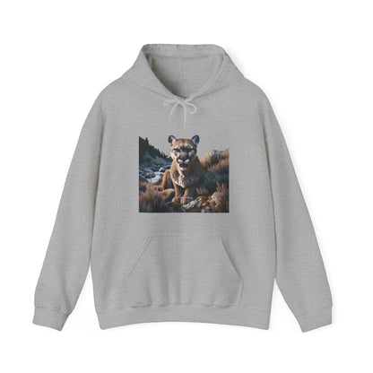 Mountain Lion Heavy Blend™ Hooded Sweatshirt