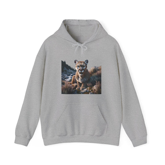 Mountain Lion Heavy Blend™ Hooded Sweatshirt