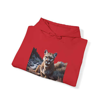 Mountain Lion Heavy Blend™ Hooded Sweatshirt