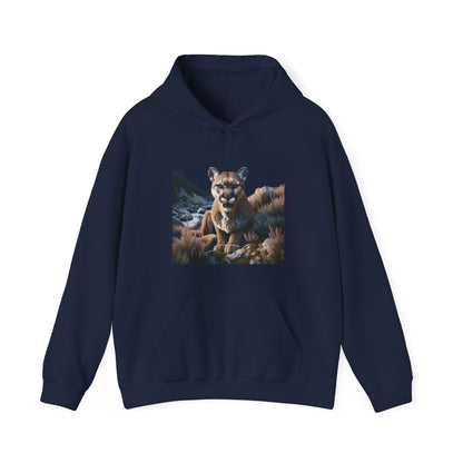 Mountain Lion Heavy Blend™ Hooded Sweatshirt