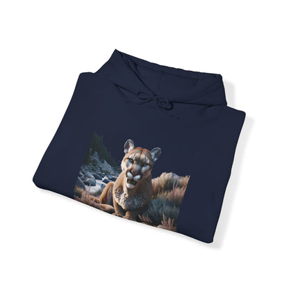 Mountain Lion Heavy Blend™ Hooded Sweatshirt