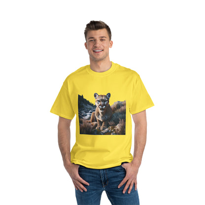 Mountain lion stare  Beefy-T®  Short-Sleeve T-Shirt