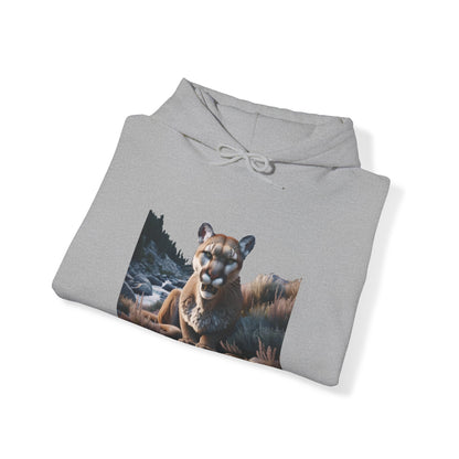 Mountain Lion Heavy Blend™ Hooded Sweatshirt