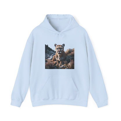 Mountain Lion Heavy Blend™ Hooded Sweatshirt