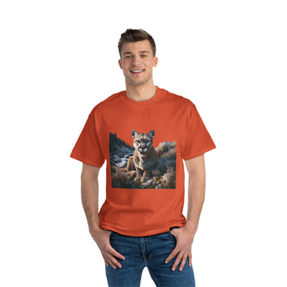 Mountain lion stare  Beefy-T®  Short-Sleeve T-Shirt