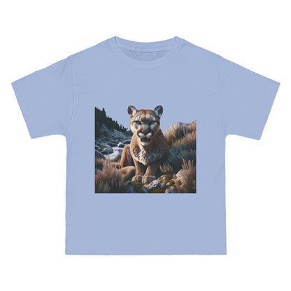 Mountain lion stare  Beefy-T®  Short-Sleeve T-Shirt