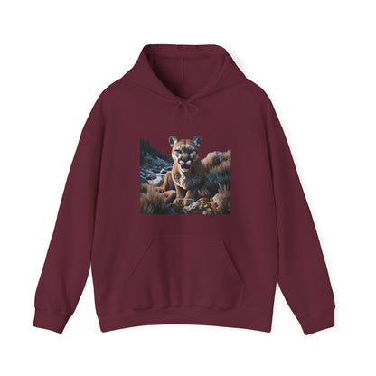 Mountain Lion Heavy Blend™ Hooded Sweatshirt