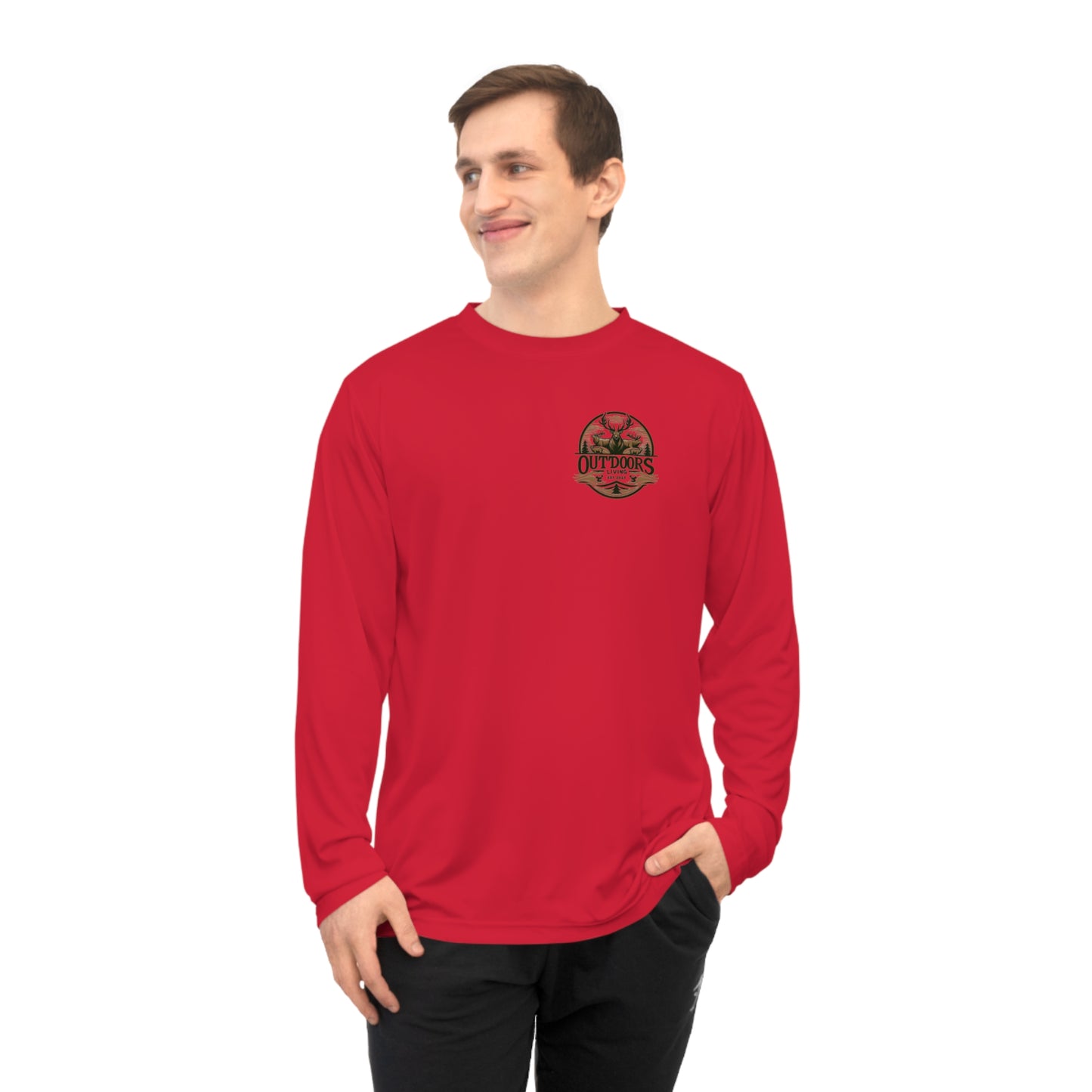 Logo Performance Long Sleeve Shirt