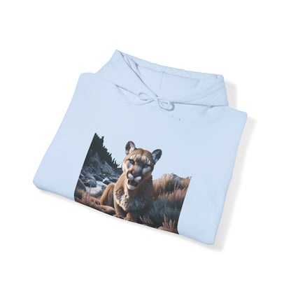 Mountain Lion Heavy Blend™ Hooded Sweatshirt